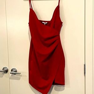 Red FashionNova mini dress L
